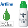 ARTLINE TINTA TAMPON 50ml VERDE 50 CC-V